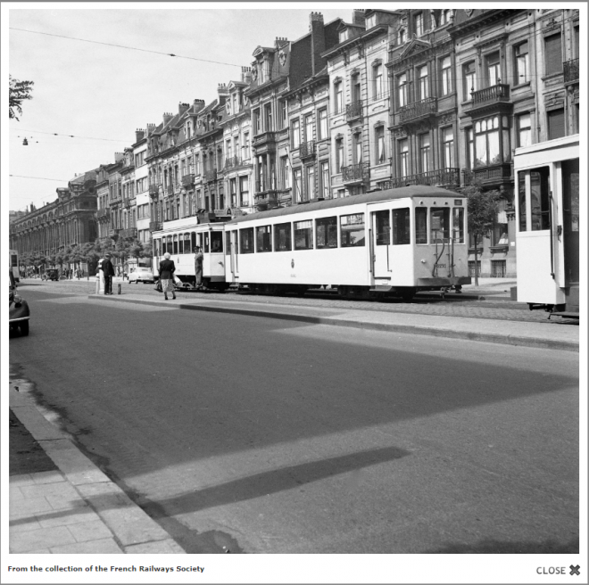 Bruxelles_14.06.1950 - Motrice 19295 SNCV - Avenue de Stalingrad_Eric Russell via tassignon.be.PNG