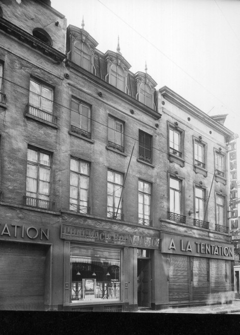 Bruxelles - La Tentation - rue de Laeken_1940_bruciel.jpg