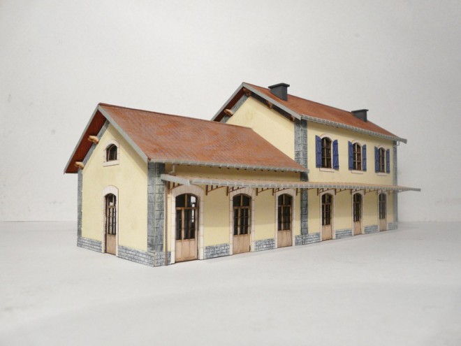 gare a construire, gare ho, modelisme gare, gare plm, gare modelisme ho, gare ho maquette, maquette gare ho, maquettes gare ho, maquette carton gare, 8.JPG