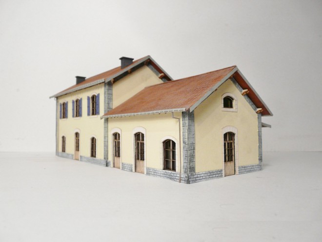 gare a construire, gare ho, modelisme gare, gare plm, gare modelisme ho, gare ho maquette, maquette gare ho, maquettes gare ho, maquette carton gare, 6.JPG