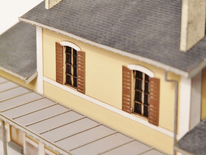 Maquette gare ho, maquette ho , maquette ho train, maquette bois a construire, maquette bois, maquette carton, maquette en bois, maquette bois batiment, modele reduit ho,BOIS MODELISME, 2.JPG