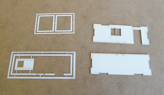 bungalow de chantier, chantier échelle HO, train de travaux échelle HO, cabane chantier, chantier 1 87, train de travaux, bois modelisme, 7.JPG