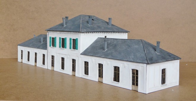 Gare ho, grande gare ho, grande gare 1 87, découper laser, gare de bagnère de bigorre, train bagnère de bigorre, BOIS MODELISME, 8.JPG