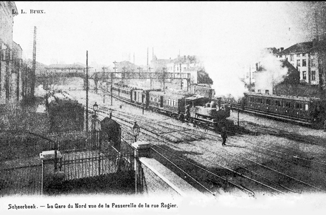Schaerbeek_la Gare du Nord & rue Rogier.PNG