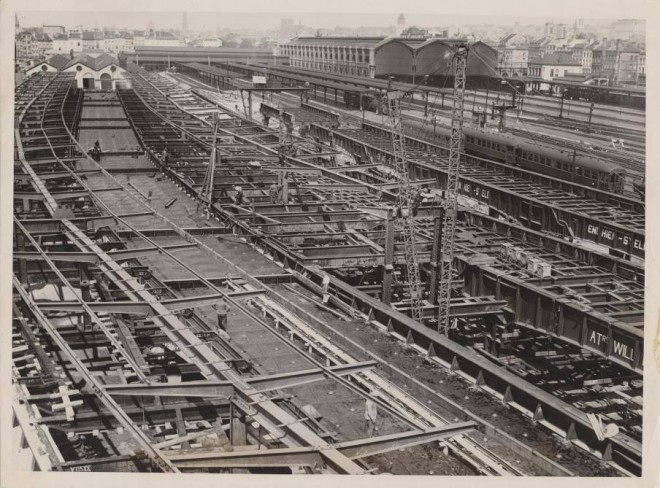 travaux Gare du Midi, 1939_Ajax Telamonos Bruxelles FB.jpg