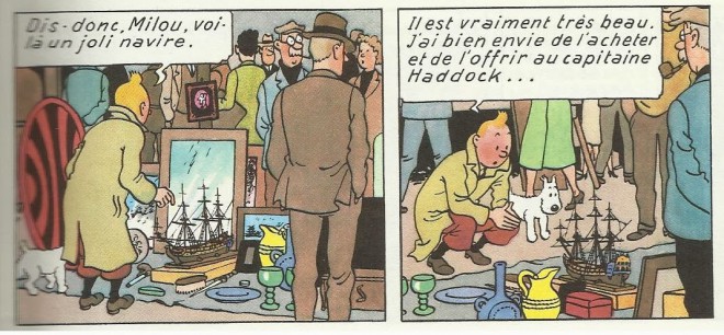 Le Secret de la Licorne_Tintin aux puces.jpg