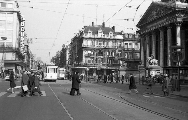 Bruxelles, La Bourse, 06.03.1965 - Auteur Louis Clessens †..jpg