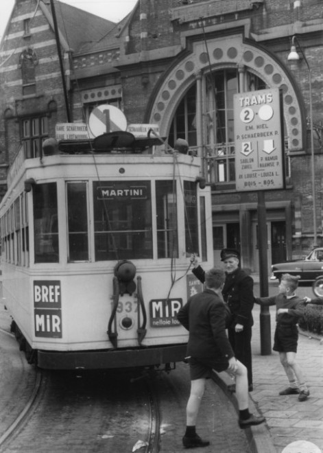 La gare de Schaerbeek 1960..jpg