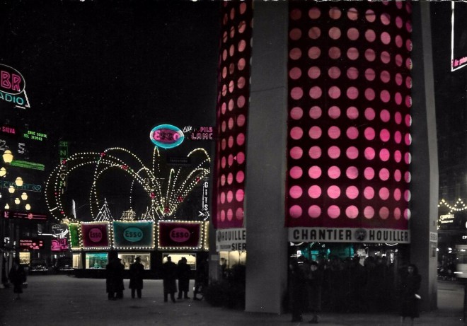 Bruxelles - Place De Brouckère - Noël 1955.jpg