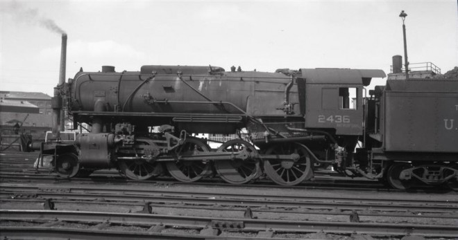 HLv 2436 du type Austerity 281 (1D Consolidation)_10.07.1946 @ dans le dépôt de Anvers-Dam_Joop Quanjer_TW Q0984.jpg