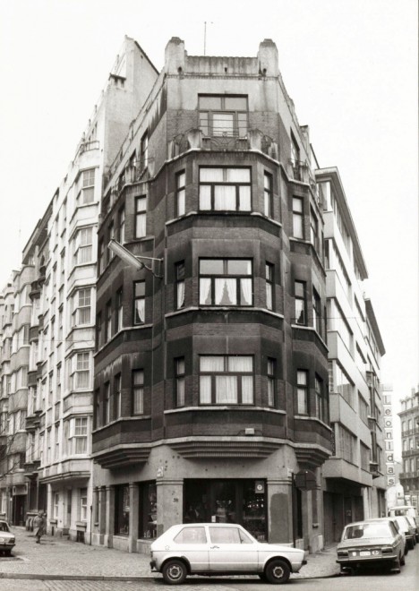 Bruxelles - Rue Léon Lepage-Rue du Rempart des Moines 1978 bruciel.jpg