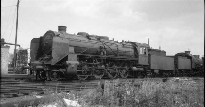 HLv 67.001 type 39 P10 (ex-DRG) - MIKADO_31.07.1946 @ Liège-Guillemins_Joop Quanjer_TW Q0981.jpg