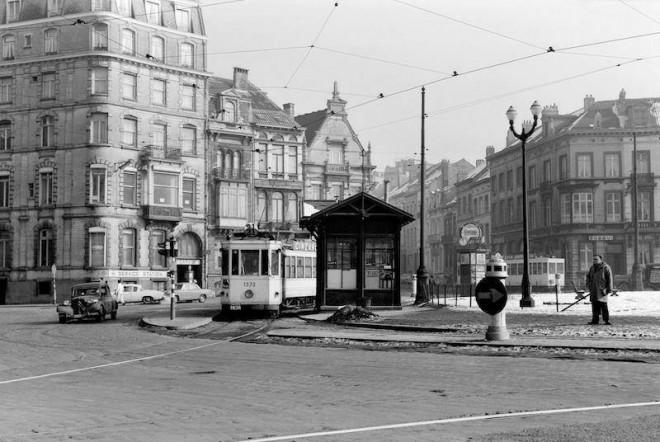 Bruxelles - rond-point Loi futur Schumann - 1956_Pascal Vander Goten FB Vx Bxl.jpg