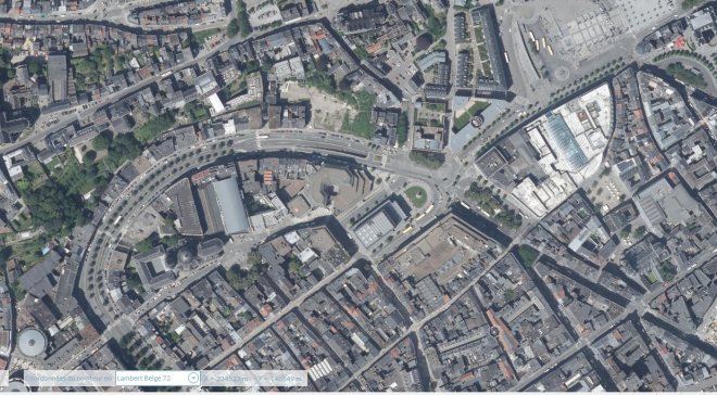 Liége - Boulevard de la Sauvenière-Place Saint-Lambert_2018_WalOnMap.PNG