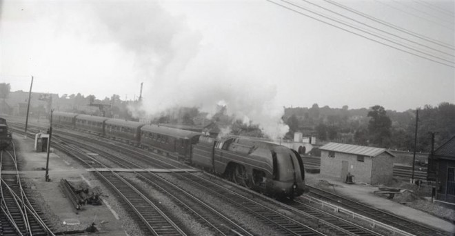 HLv 12.003 et voitures Nord-Belge_28.08.1955 @ Lille vers Schaerbeek_Joop Quanjer_TW Q1008.jpg