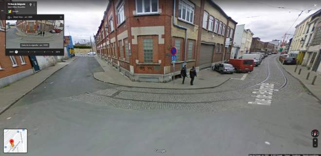 Bruxelles - rue de l'Imprimerie - rue de Belgrade_Google.png