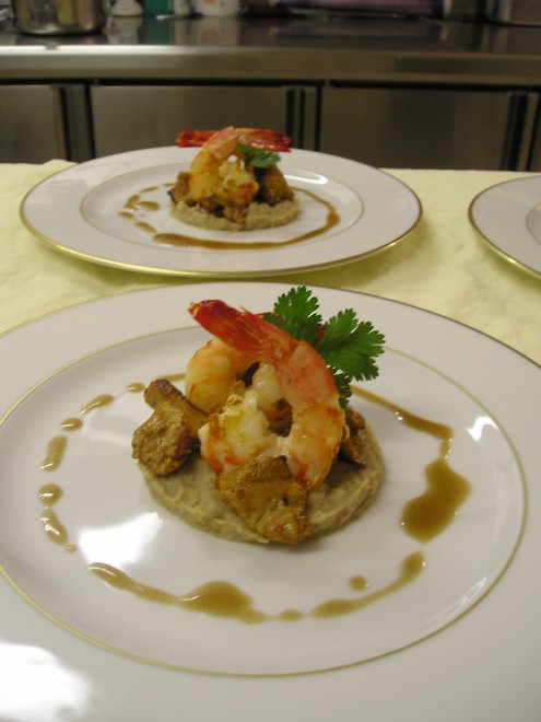 Gambas aux marrons.JPG