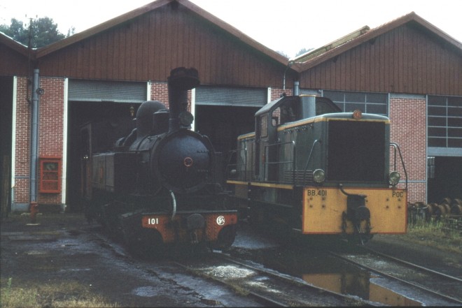 POC 019 - Tulle dépôt - 1968.09 - Mallet N° 101 + BB 401 - Cl.-B. Rossinelli.jpg