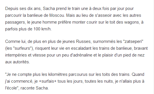 Russie- les -zatseperi- courent sur les toits des trains pour braver l'ennui - CentrepresseAveyron.fr.png