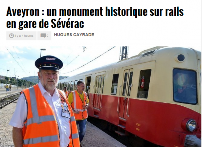 Aveyron - un monument historique sur rails en gare de Sévérac.png