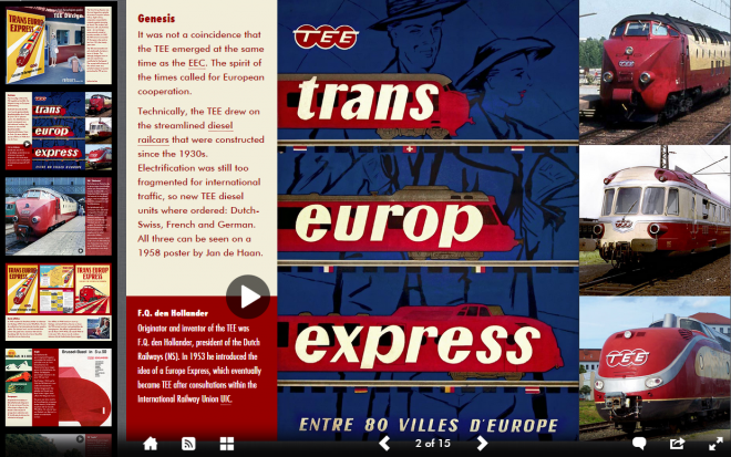 TEE Design, railcars on Trans Europ Express posters - retours.png