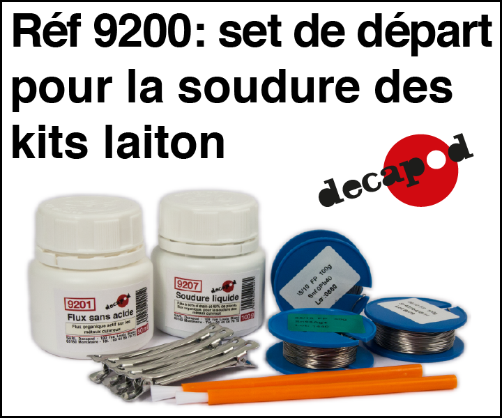 Fil de soudure étain-plomb - Decapod